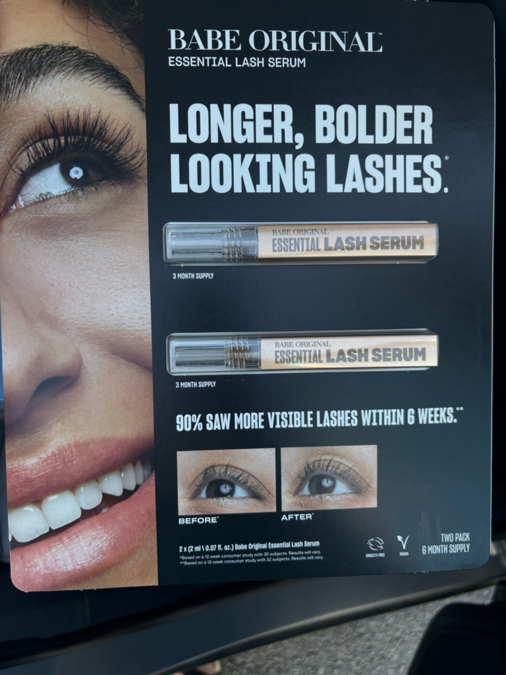 Babe Essential Lash Serum - (2-Pack)